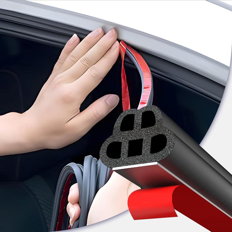 52.5 Ft Car Door Seal Strip Universal Self Adhesive Automotive Weather